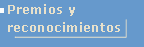 Premios y reconocimientos